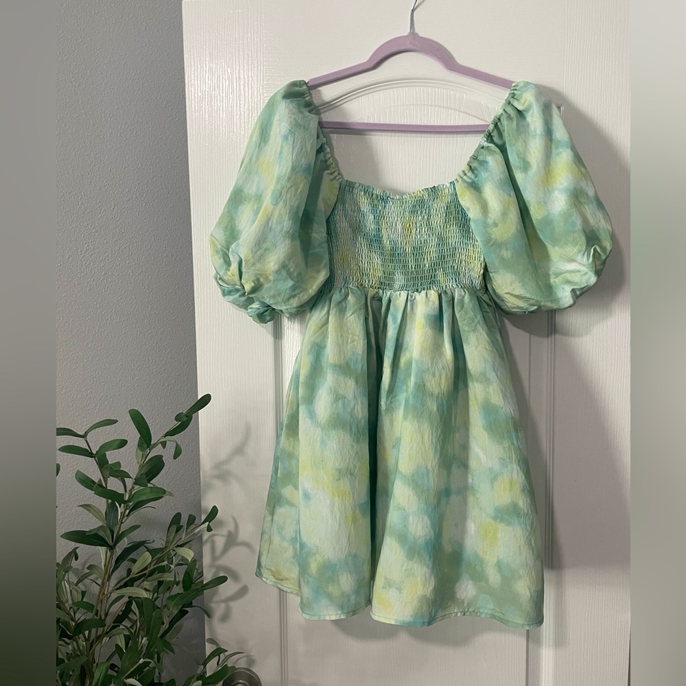 Target, Future Collective, XS, Tie-Dye, Spring Mini Dress, NWT - Picture 3 of 5